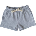 Grey Pocket Cotton Shorts