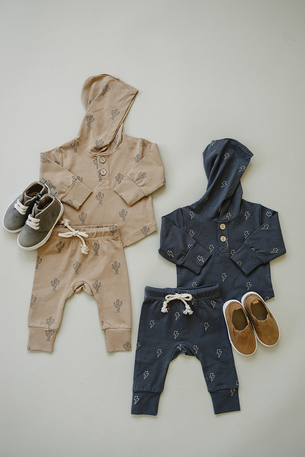 Cactus Hooded Set