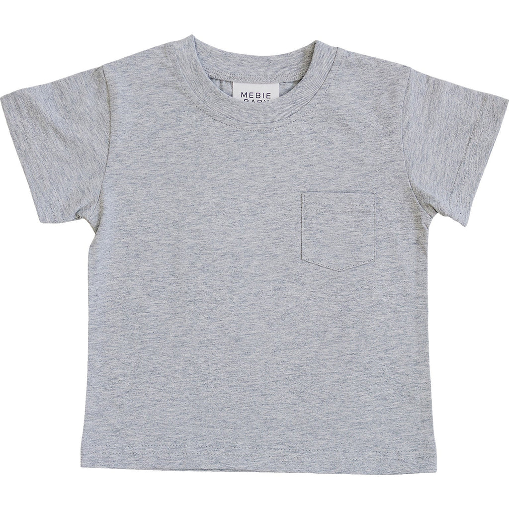 Grey Pocket Tee
